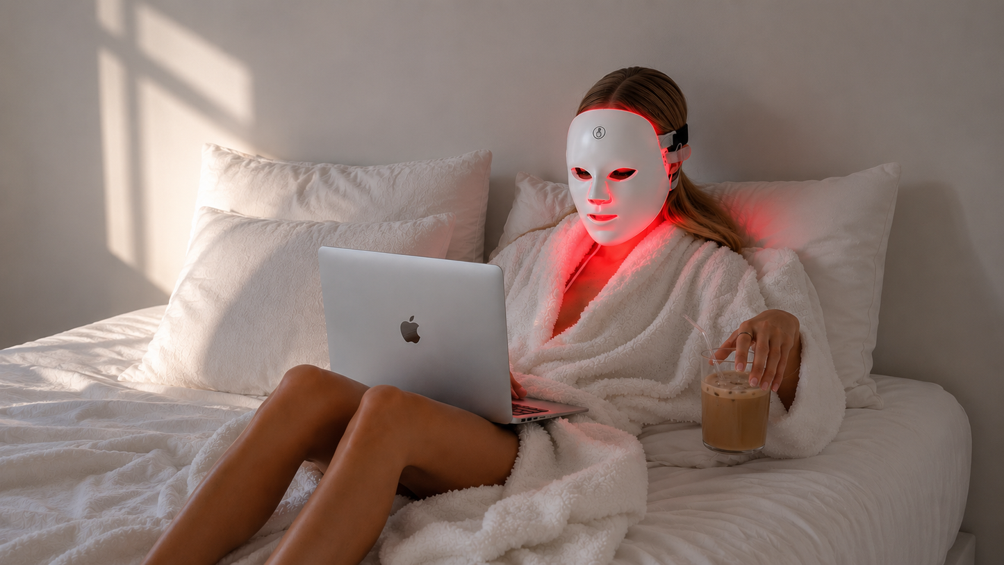 LED Red Light Therapy Face Mask
